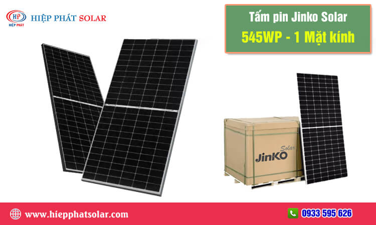 Jinko Solar 545WP - 1 Mặt Kính