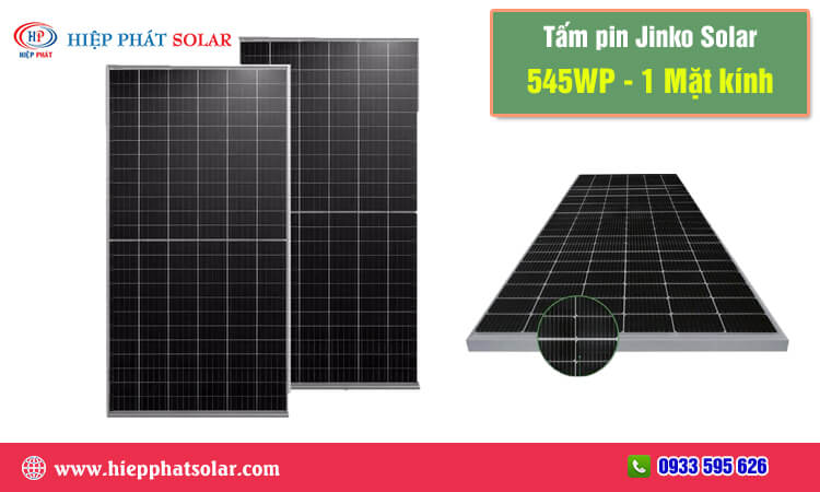 Jinko Solar 545WP - 1 Mặt Kính